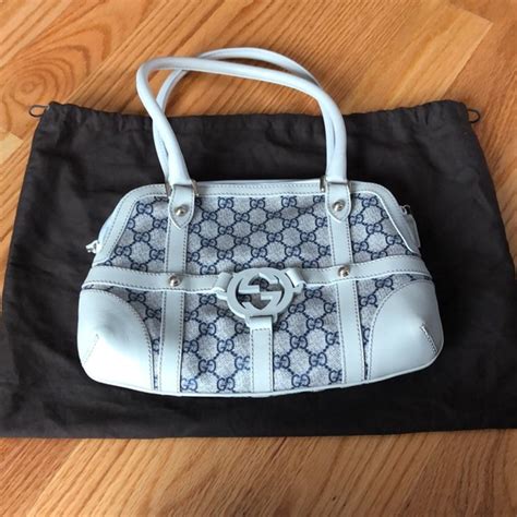 gucci reins bag|GUCCI Monogram Reins Tote Off White.